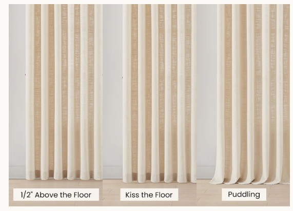 Curtain Bottom styles